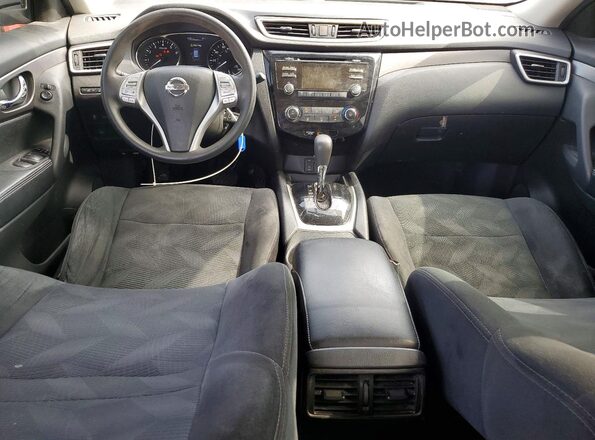 5N1AT2MT2GC798520 2016 NISSAN ROGUE Черный Вид панели приборов