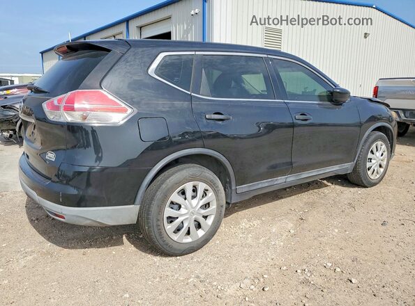 5N1AT2MT2GC798520 2016 NISSAN ROGUE Черный Задняя правая четверть