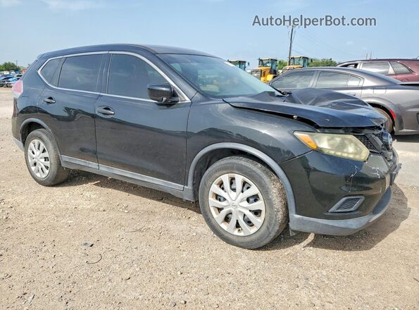 5N1AT2MT2GC798520 2016 NISSAN ROGUE Черный Передняя правая четверть