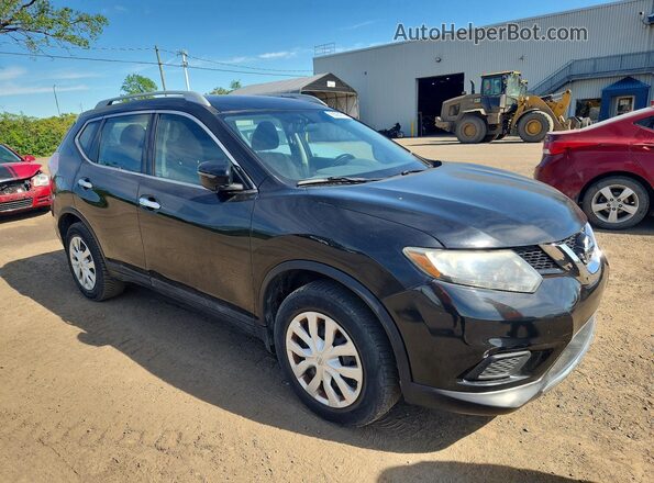 5N1AT2MT2GC807779 2016 NISSAN ROGUE Black Передня права чверть