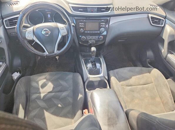 5N1AT2MT2GC807779 2016 NISSAN ROGUE Black Вид панелі приладів