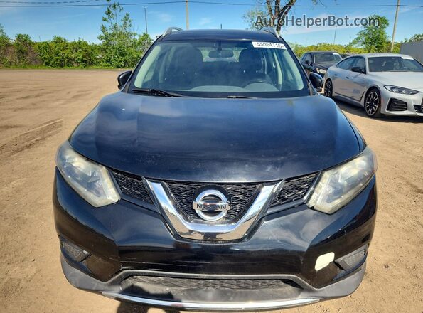 5N1AT2MT2GC807779 2016 NISSAN ROGUE Black Вид спереду