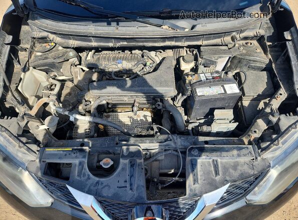 5N1AT2MT2GC807779 2016 NISSAN ROGUE Black Вид задньої частини салону