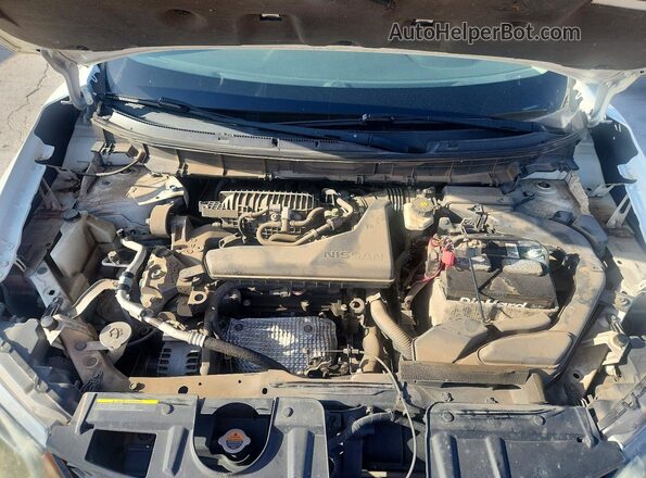 5N1AT2MT2GC818037 2016 NISSAN ROGUE White ძრავის განყოფილების ხედი