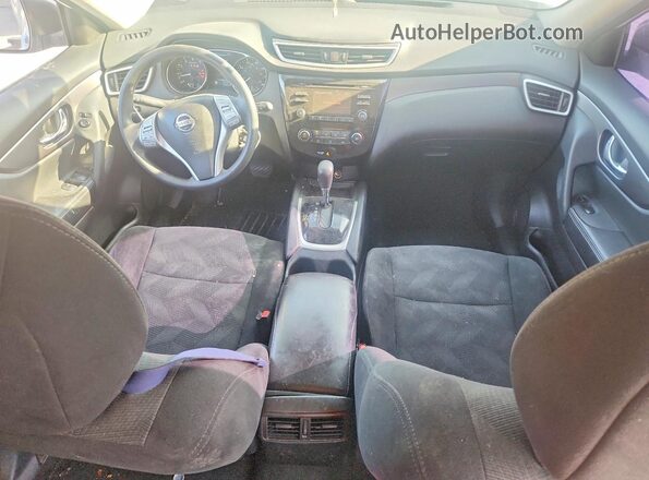5N1AT2MT2GC818037 2016 NISSAN ROGUE White წინა პანელის ხედი