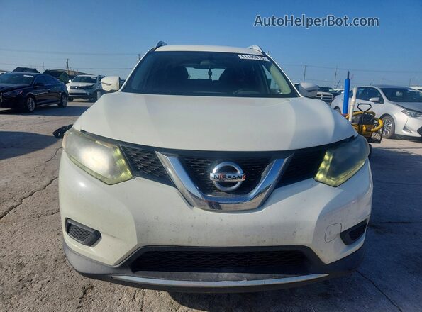 5N1AT2MT2GC818037 2016 NISSAN ROGUE White წინა ხედი