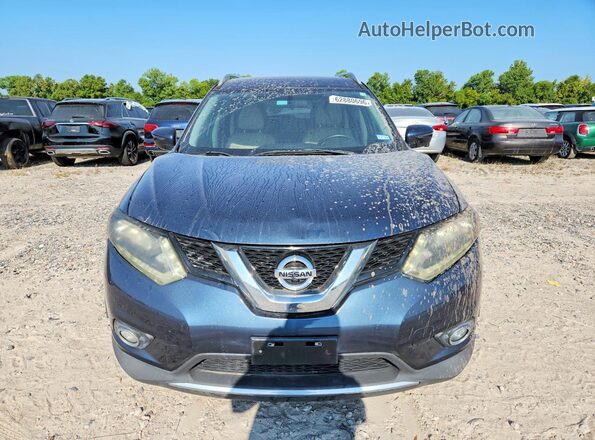 5N1AT2MT2GC831886 2016 NISSAN ROGUE Blue Դիմացի տեսք