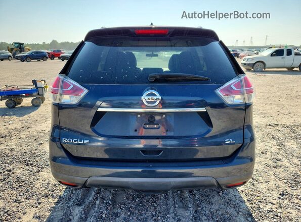 5N1AT2MT2GC831886 2016 NISSAN ROGUE Blue Հետևի տեսք