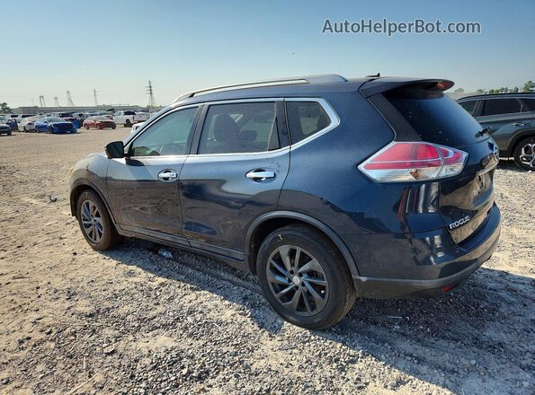 5N1AT2MT2GC831886 2016 NISSAN ROGUE Blue Հետևի ձախ