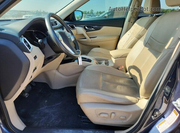 5N1AT2MT2GC831886 2016 NISSAN ROGUE Blue Սալոնի դիմացի տեսք