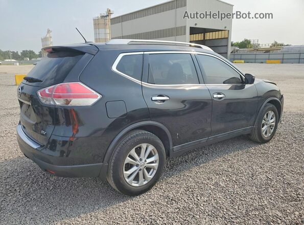 5N1AT2MT2GC837395 2016 NISSAN ROGUE Black უკანა მარჯვენა