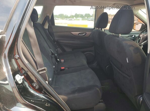 5N1AT2MT2GC837395 2016 NISSAN ROGUE Black ძრავის განყოფილების ხედი
