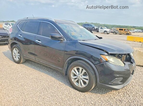5N1AT2MT2GC837395 2016 NISSAN ROGUE Black წინა ხედი