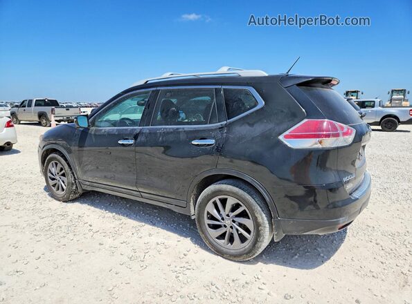 5N1AT2MT2GC880702 2016 NISSAN ROGUE Black უკანა მარცხენა