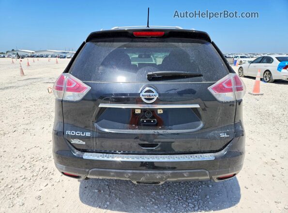 5N1AT2MT2GC880702 2016 NISSAN ROGUE Black უკანა ხედი