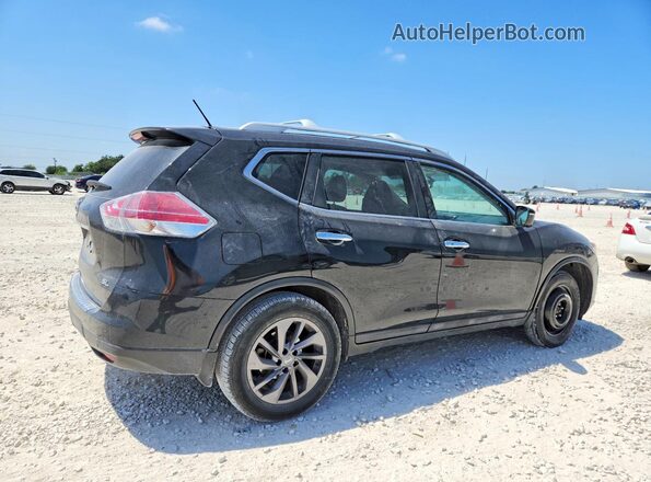 5N1AT2MT2GC880702 2016 NISSAN ROGUE Black უკანა მარჯვენა