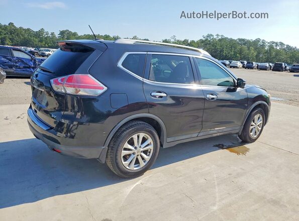 5N1AT2MT2GC924889 2016 NISSAN ROGUE Черный Задняя правая четверть