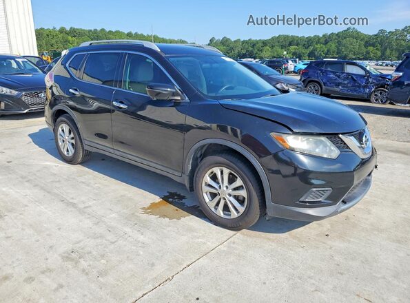 5N1AT2MT2GC924889 2016 NISSAN ROGUE Черный Передняя правая четверть