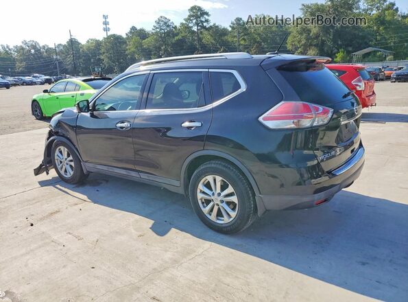 5N1AT2MT2GC924889 2016 NISSAN ROGUE Черный Задняя левая четверть