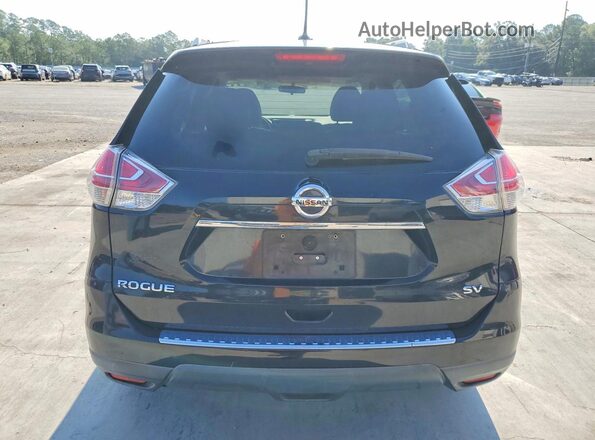 5N1AT2MT2GC924889 2016 NISSAN ROGUE Черный Вид сзади
