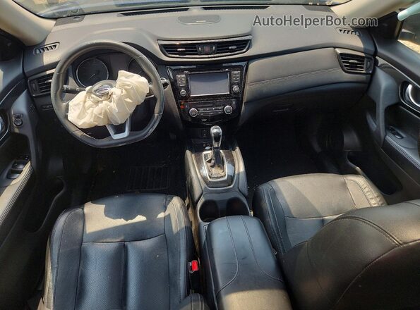 5N1AT2MT2HC762179 2017 NISSAN ROGUE Blue Vista del salpicadero