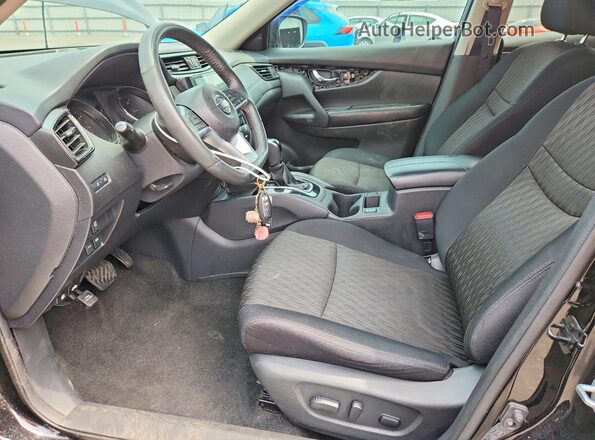 5N1AT2MT2HC830772 2017 NISSAN ROGUE Черный Вид наклейки с VIN-кодом