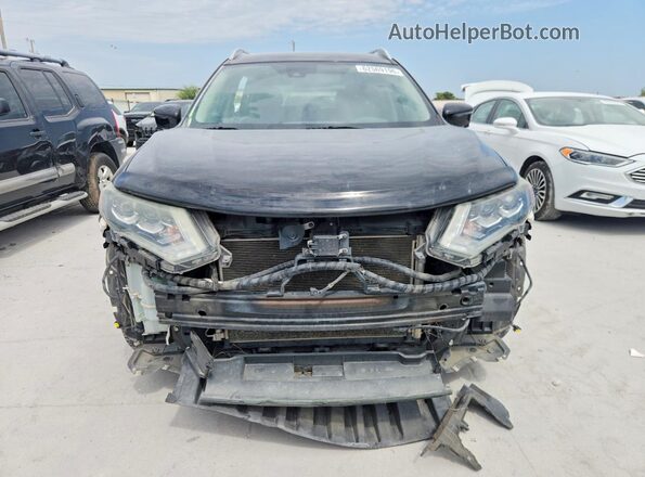 5N1AT2MT2HC844364 2017 NISSAN ROGUE Black Widok z przodu