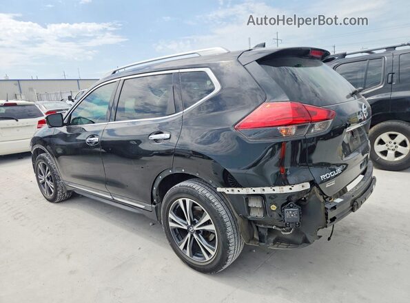 5N1AT2MT2HC844364 2017 NISSAN ROGUE Black Tył lewy
