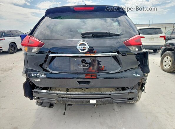5N1AT2MT2HC844364 2017 NISSAN ROGUE Black Widok z tyłu