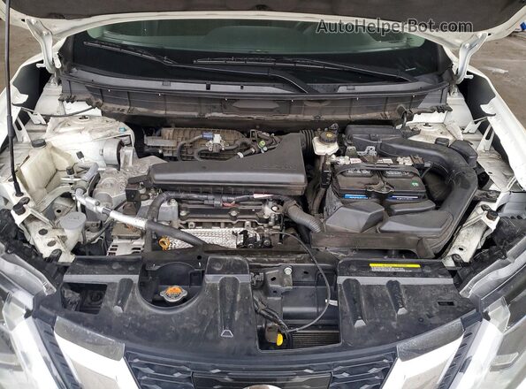 5N1AT2MT2HC865487 2017 NISSAN ROGUE White Widok wnętrza z tyłu