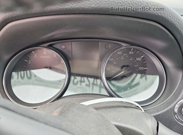 5N1AT2MT2HC889627 2017 NISSAN ROGUE Белый Вид щитка приборов