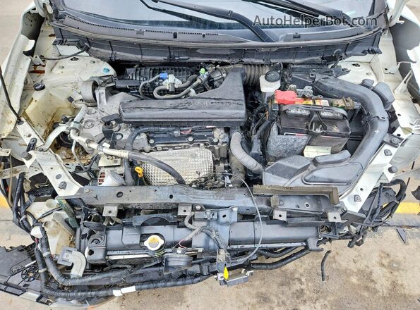 5N1AT2MT2HC889627 2017 NISSAN ROGUE Белый Вид подкапотного пространства
