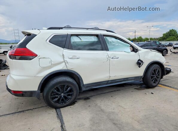 5N1AT2MT2HC889627 2017 NISSAN ROGUE Белый Задняя правая четверть