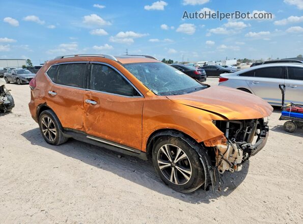 5N1AT2MT2JC710167 2018 NISSAN ROGUE Orange Front right