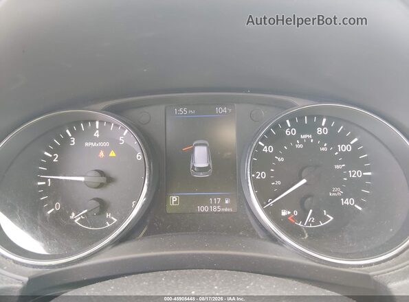 5N1AT2MT2JC741483 2018 NISSAN ROGUE Silver Вид задніх сидінь