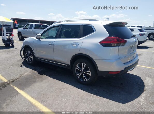 5N1AT2MT2JC741483 2018 NISSAN ROGUE Silver Задня ліва чверть