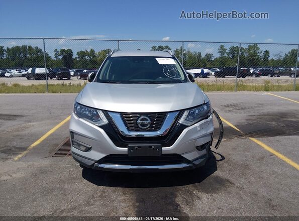 5N1AT2MT2JC741483 2018 NISSAN ROGUE Silver Вид щитка приладів
