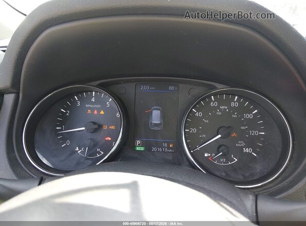 5N1AT2MT2JC788447 2018 NISSAN ROGUE White Вид задніх сидінь
