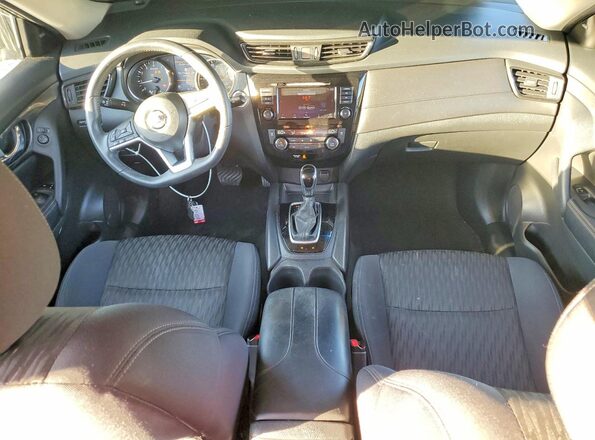 5N1AT2MT2JC816229 2018 NISSAN ROGUE Gray Dashboard view