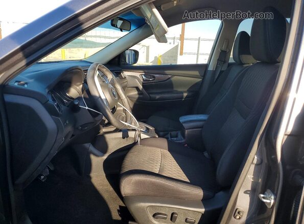 5N1AT2MT2JC816229 2018 NISSAN ROGUE Gray Front interior view