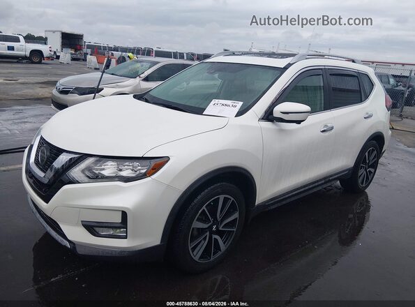 5N1AT2MT2KC707318 2019 NISSAN ROGUE White Front left