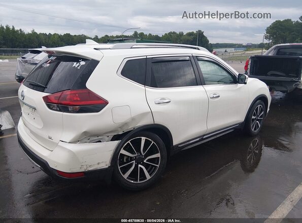 5N1AT2MT2KC707318 2019 NISSAN ROGUE White Rear right