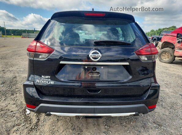 5N1AT2MT2KC729724 2019 NISSAN ROGUE Black Հետևի տեսք