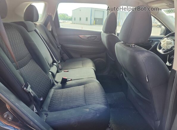 5N1AT2MT2KC729724 2019 NISSAN ROGUE Black Հետևի նստատեղերի տեսք
