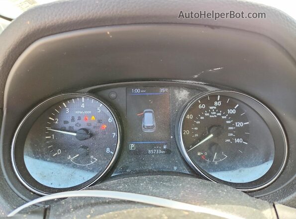 5N1AT2MT2KC758799 2019 NISSAN ROGUE White 