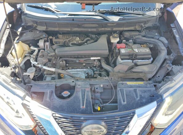 5N1AT2MT2KC761296 2019 NISSAN ROGUE Blue Вид підкапотного простору