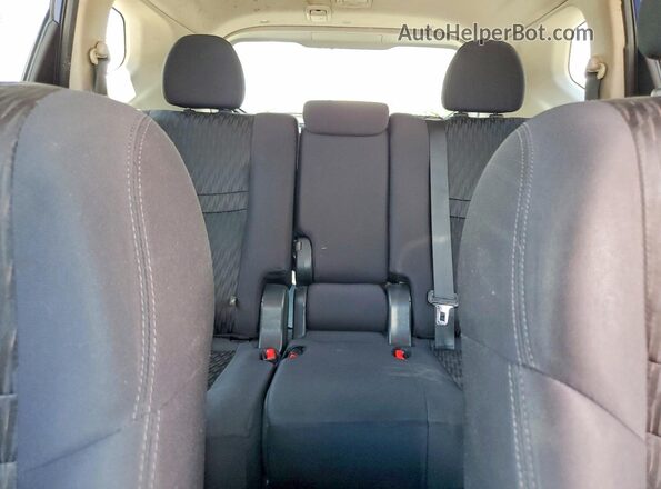 5N1AT2MT2KC761296 2019 NISSAN ROGUE Blue Вид задніх сидінь