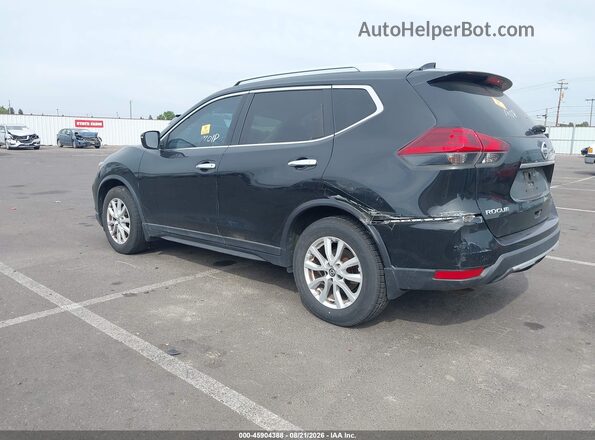 5N1AT2MT2KC762075 2019 NISSAN ROGUE Black Հետևի ձախ