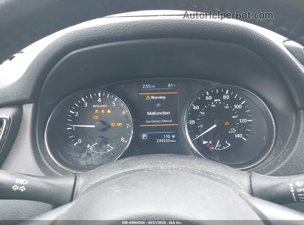 5N1AT2MT2KC762075 2019 NISSAN ROGUE Black Հետևի նստատեղերի տեսք
