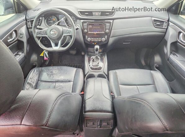 5N1AT2MT2KC770094 2019 NISSAN ROGUE Белый Вид панели приборов